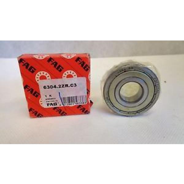 NEW IN BOX FAG 6304.2ZR.C3 BALL BEARING - SEALED #5 image