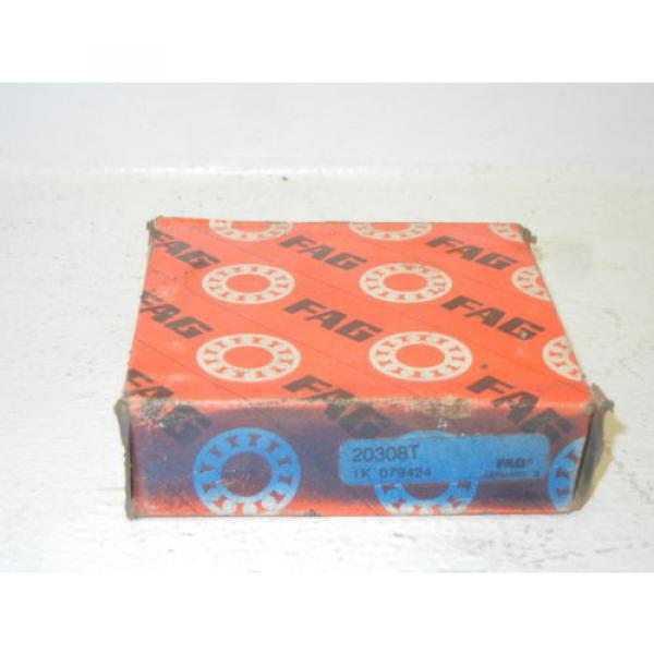 FAG 20308T NEW SELF ALIGNING ROLLER BEARING 20308T #5 image