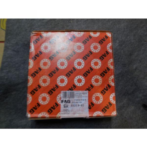 NEW FAG BEARING 22219-E1 Spherical Roller Bearing #4 image