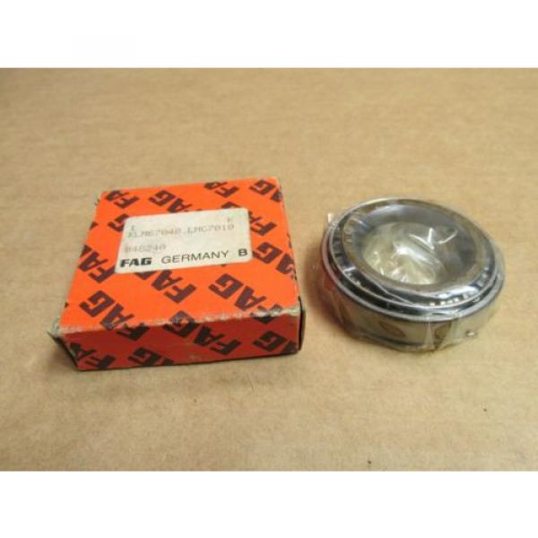 NIB FAG KLM67048/LMC7010 SET BEARING CONE &amp; CUP KLM 67048 LMC 7010 1-1/4&#034; ID #3 image