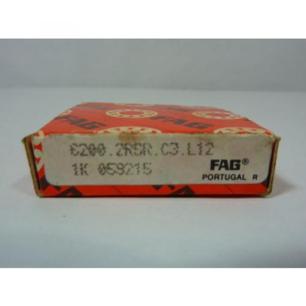 Fag 6200-2RSR-C3-L12 Bearing ! NEW ! #5 image