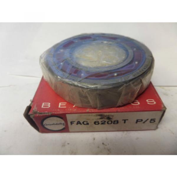 Fag Precision Bearing 6208 T P/5 6208TP5 6208A P5 NIB #3 image