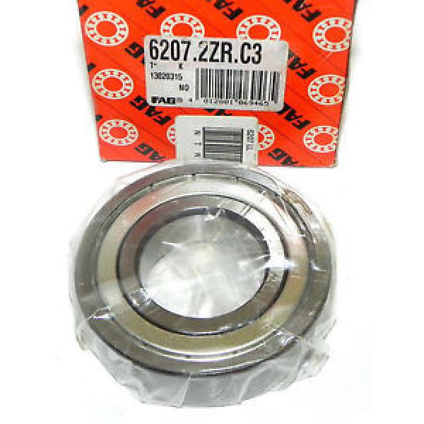 NIB FAG 6207.2ZR.C3 BALL BEARING 62072ZRC3 #5 image