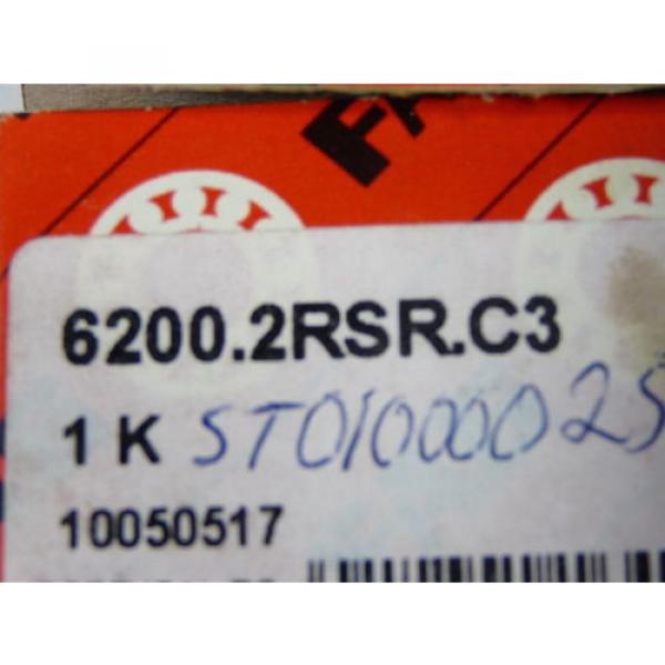 Fag 6200.2RSR.C3 Single Row Deep Groove Ball Bearing 10mm Bore ! NEW ! #5 image