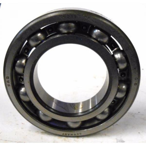 FAG BEARING 6211, 4&#034; OD, 2 1/8&#034; ID, 7/8&#034; WIDTH #4 image