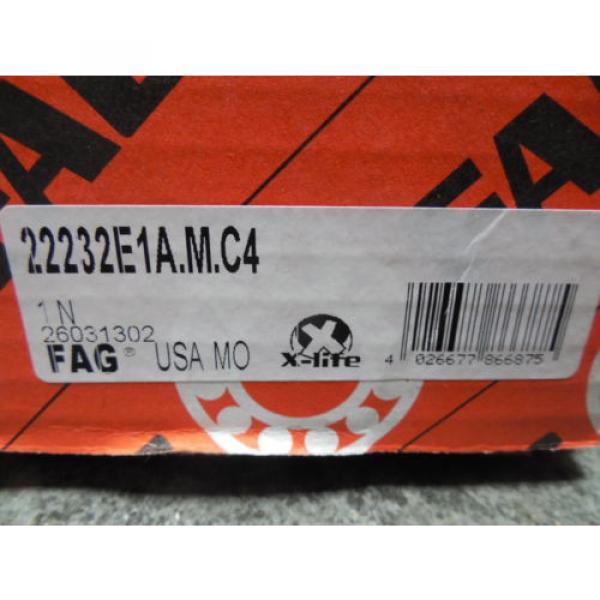 NEW FAG 22232E1A.M.C4 Spherical Roller Bearing #5 image