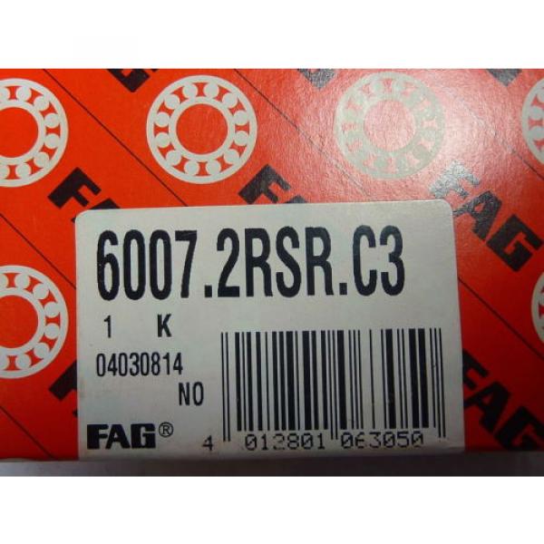 FAG 6007.2RSR.C3 Bearing 35 x 62 x 14mm ! NEW ! #5 image