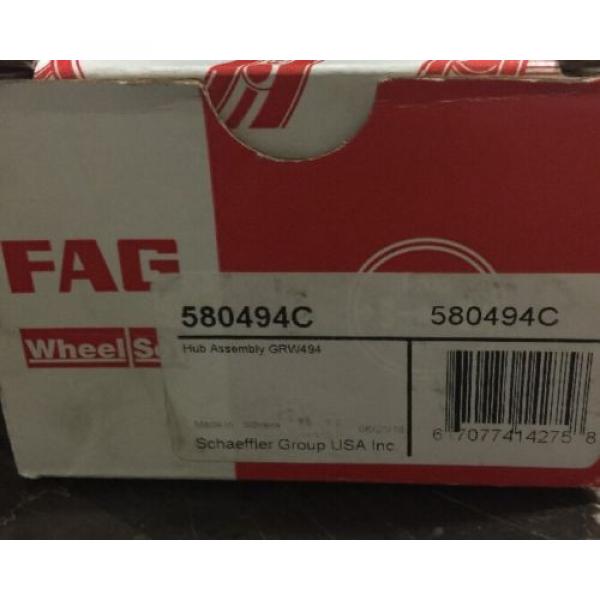 NEW FAG Wheel Bearing - Rear 580494C BMW 33411095238 #5 image