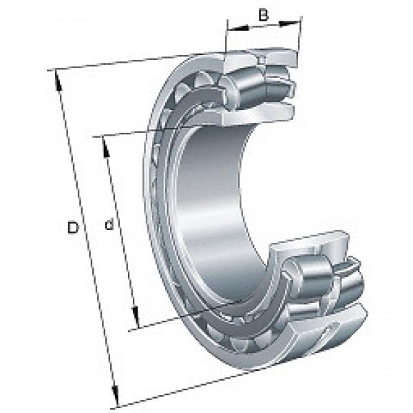 22314-E1A-M-C3 FAG Spherical roller bearing #5 image