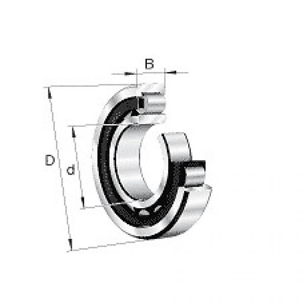 NU2205-E-M1 FAG Cylindrical roller bearing #5 image