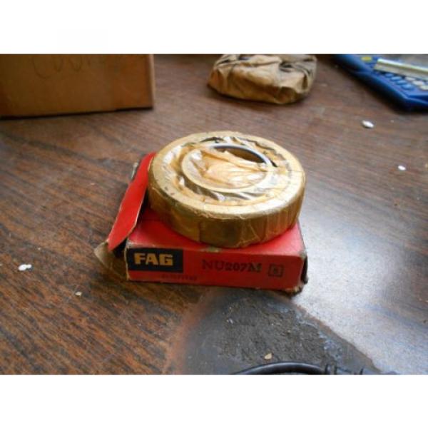 NEW FAG ROLLER BEARING NU207M #4 image