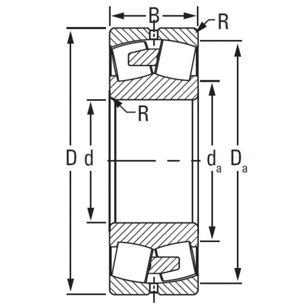 Timken TAPERED ROLLER 22320EMW33W800W40IC4     #5 image